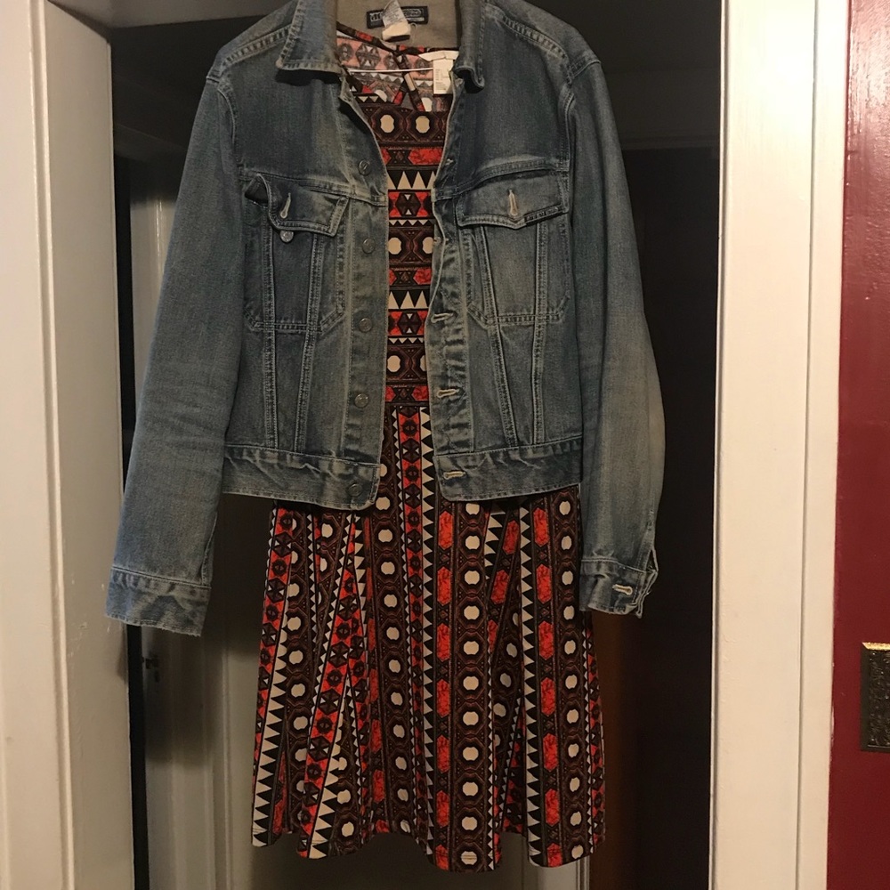 H & M Multicolor Sleeveless Dress